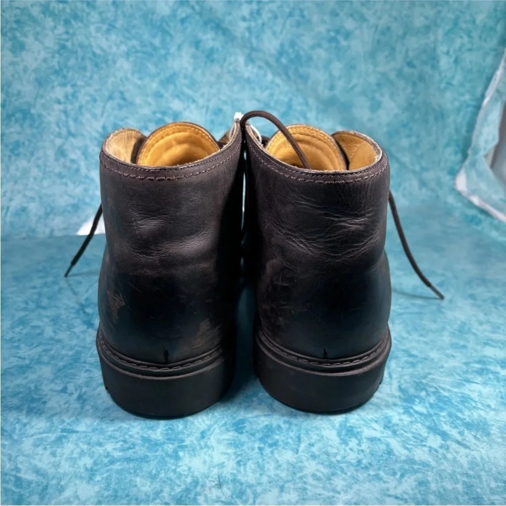 Havana Joe Men’s Dark Brown Mid Top Lace Up Lugged Sole Boots Size 44